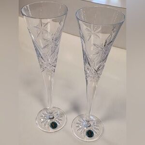 Waterford Winter Wishes Flute Pair, NEW